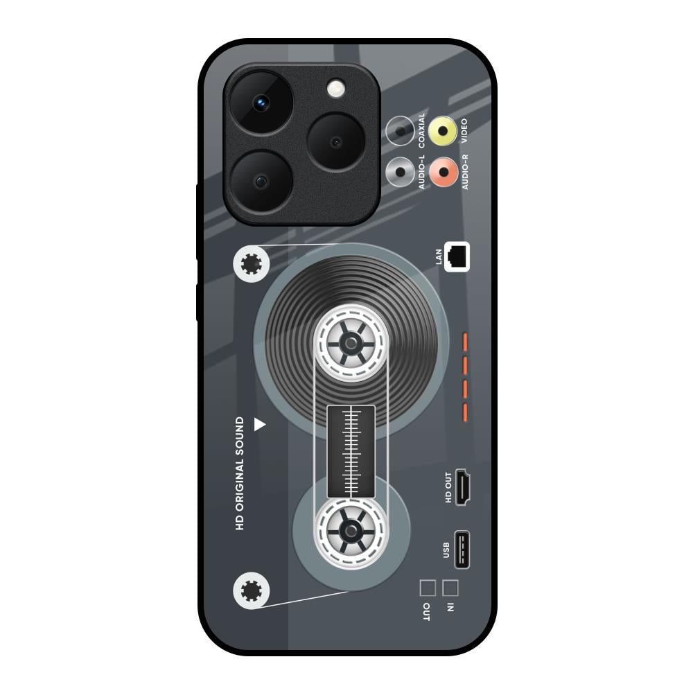 Retro Recorder Realme 15T 5G Glass Back Cover Online