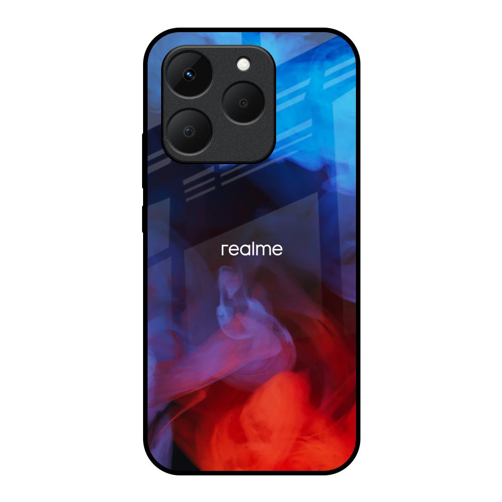 Dim Smoke Realme 15T 5G Glass Back Cover Online