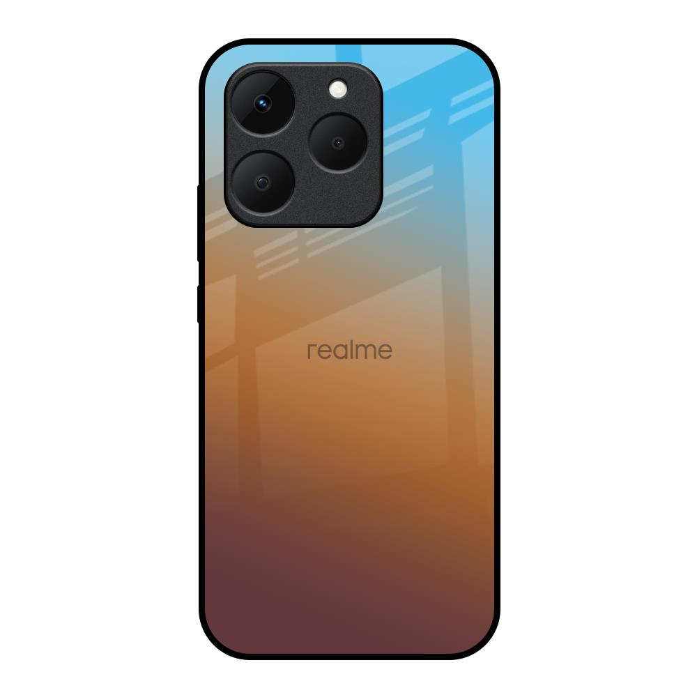 Rich Brown Realme 15T 5G Glass Back Cover Online