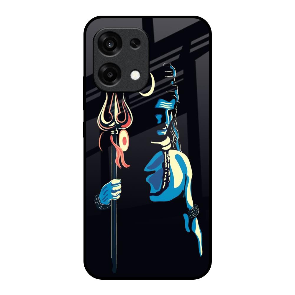 Mahakal Oppo F31 5G Glass Back Cover Online