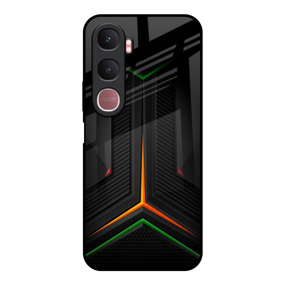 Modern Ultra Chevron Vivo Y31 5G Glass Back Cover Online