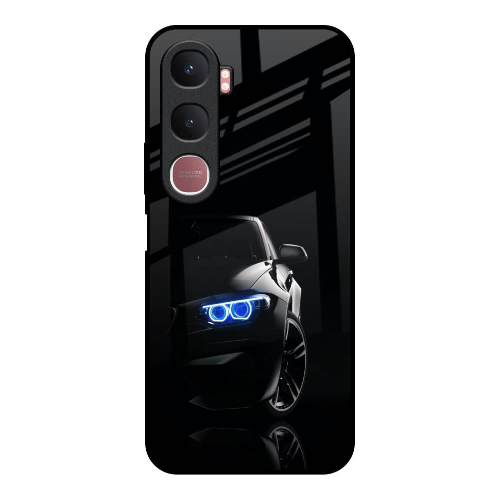 Car In Dark Vivo Y31 5G Glass Back Cover Online