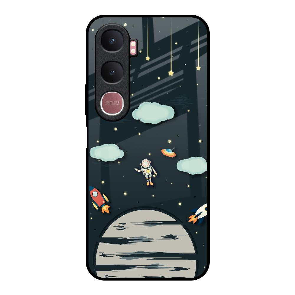 Astronaut Dream Vivo Y31 5G Glass Back Cover Online