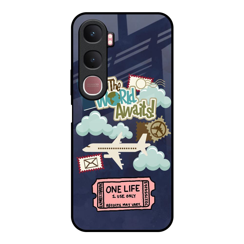 Tour The World Vivo Y31 5G Glass Back Cover Online