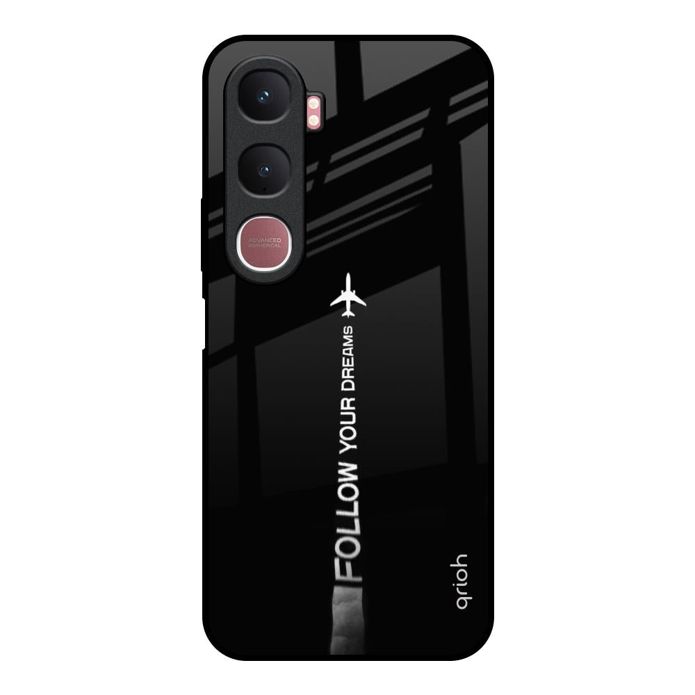 Follow Your Dreams Vivo Y31 5G Glass Back Cover Online