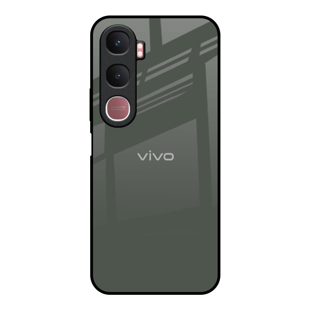 Charcoal Vivo Y31 5G Glass Back Cover Online