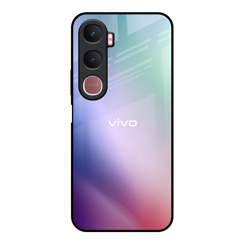 Abstract Holographic Vivo Y31 5G Glass Back Cover Online