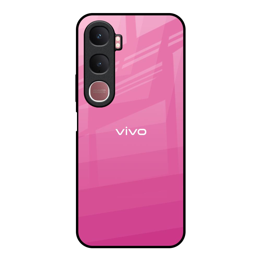 Pink Ribbon Caddy Vivo Y31 5G Glass Back Cover Online