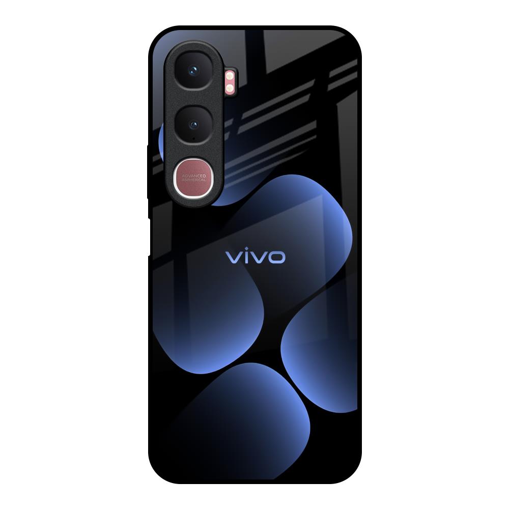Five Blue Spots Vivo Y31 5G Glass Back Cover Online