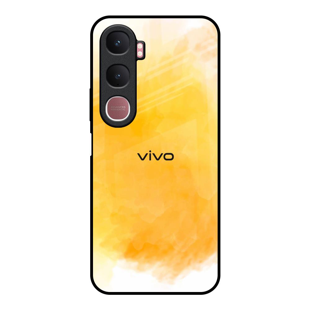 Rustic Orange Vivo Y31 5G Glass Back Cover Online