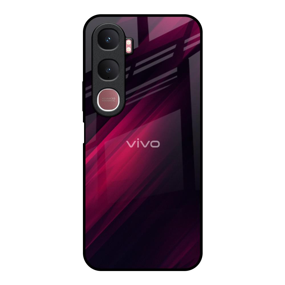 Razor Black Vivo Y31 5G Glass Back Cover Online