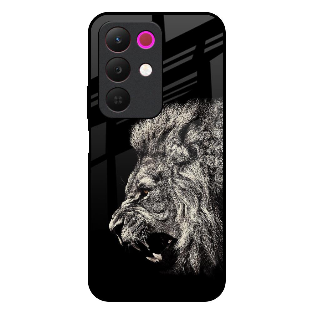 Brave Lion Realme 15x 5G Glass Back Cover Online