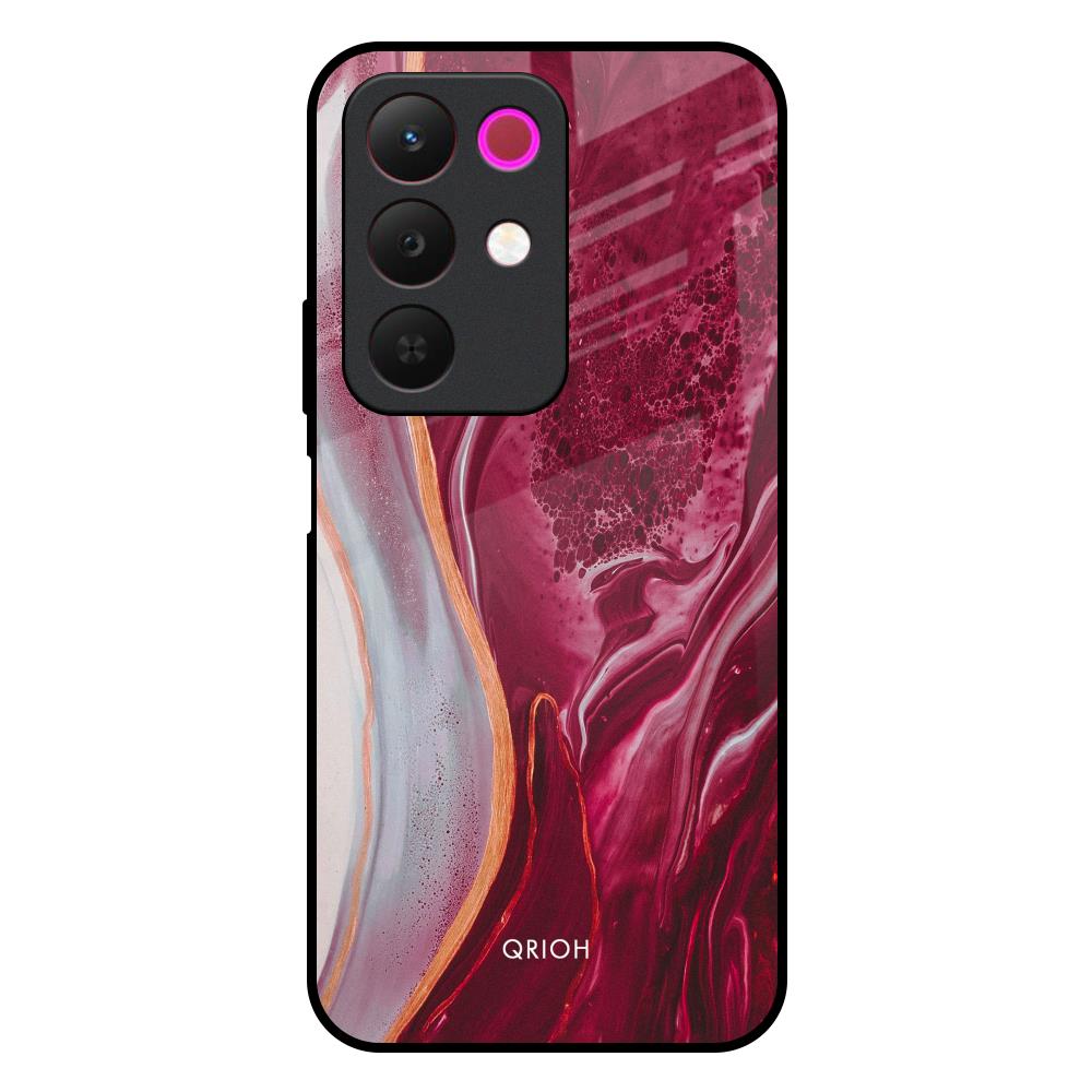 Crimson Ruby Realme 15x 5G Glass Back Cover Online