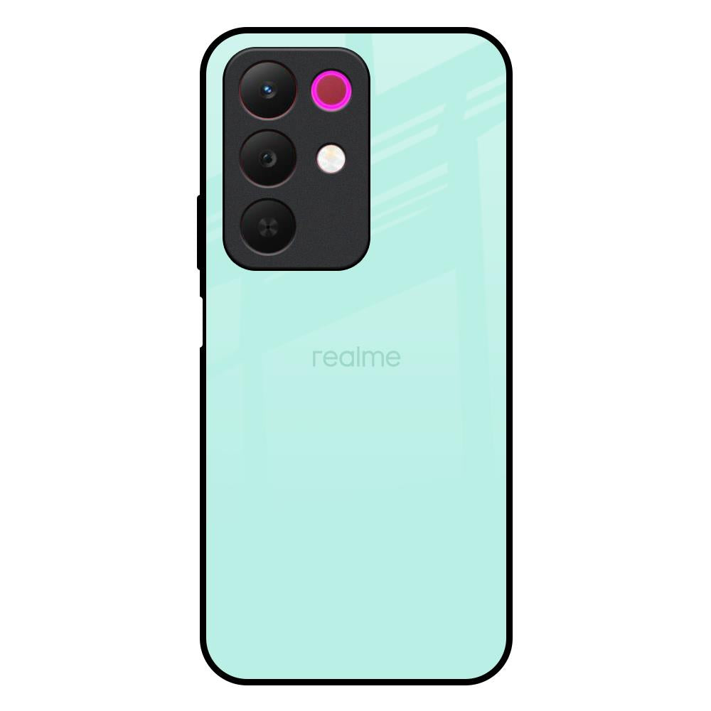 Teal Realme 15x 5G Glass Back Cover Online