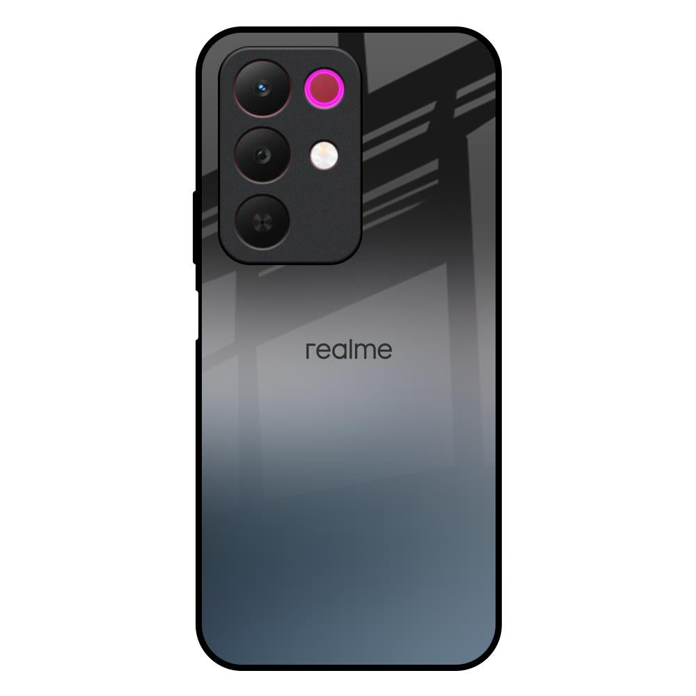 Dramatic Grey Realme 15x 5G Glass Back Cover Online