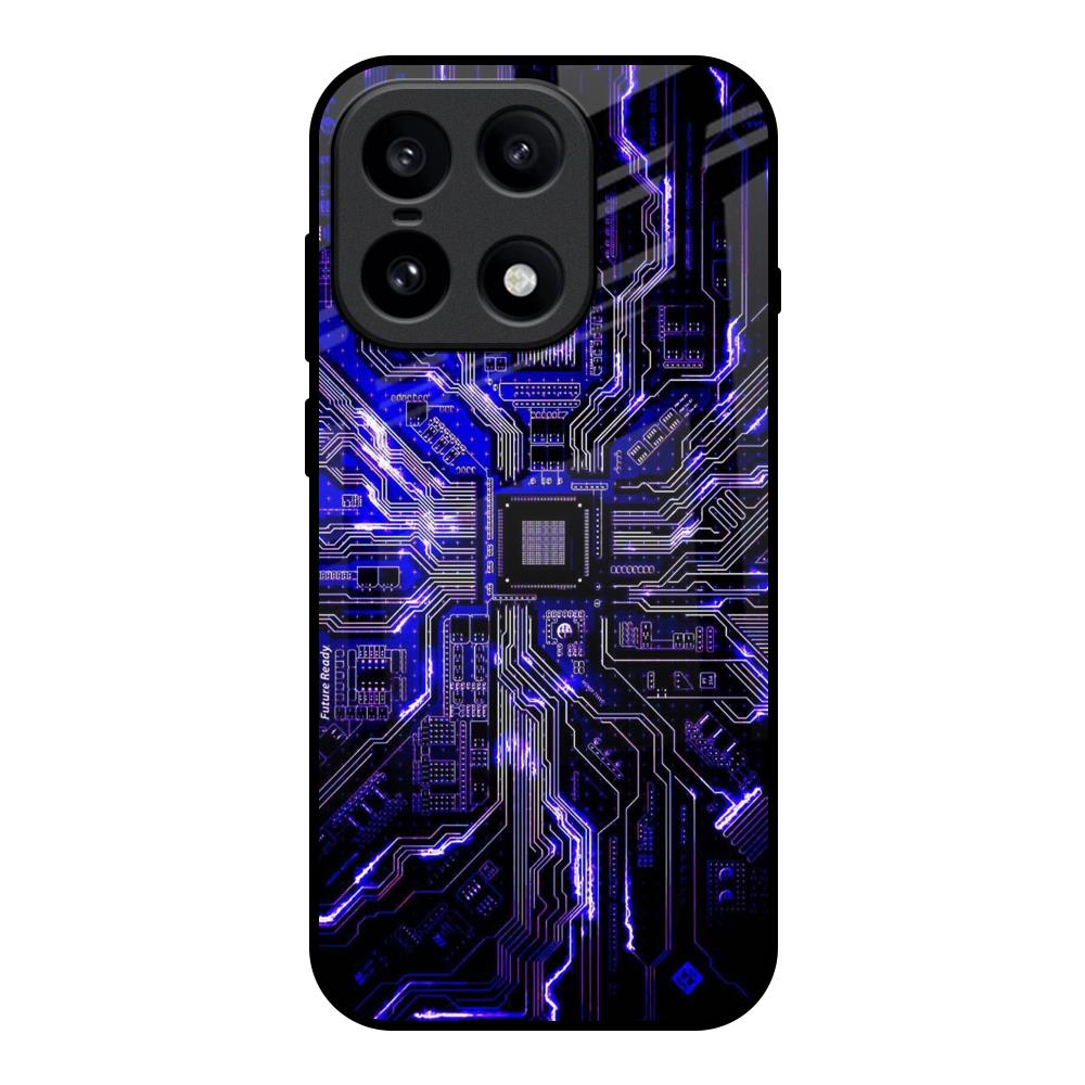 Techno Color Pattern OnePlus 15 5G Glass Back Cover Online