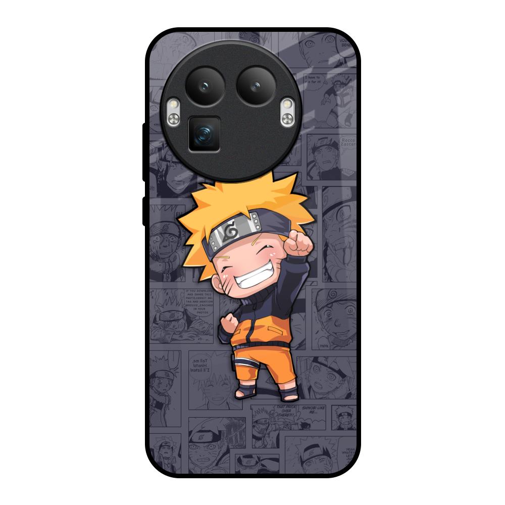 Orange Chubby Realme GT8 Pro 5G Glass Back Cover Online