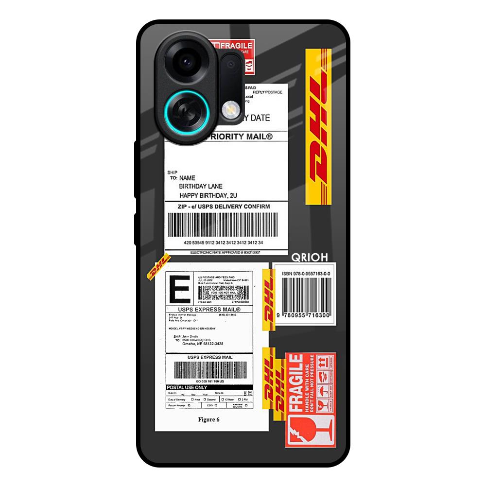 Cool Barcode Label Oppo K13 Turbo 5G Glass Back Cover Online