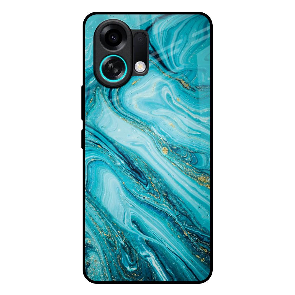 Ocean Marble Oppo K13 Turbo 5G Glass Back Cover Online