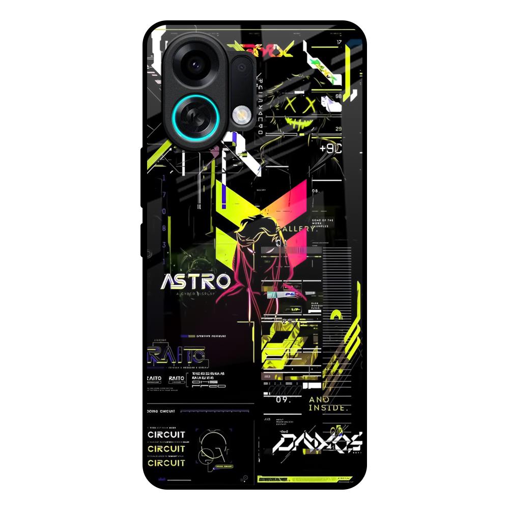Astro Glitch Oppo K13 Turbo Pro 5G Glass Back Cover Online