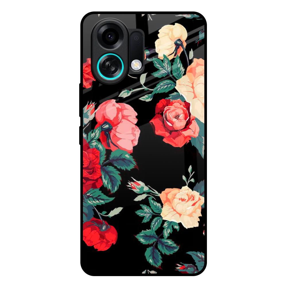 Floral Bunch Oppo K13 Turbo Pro 5G Glass Back Cover Online