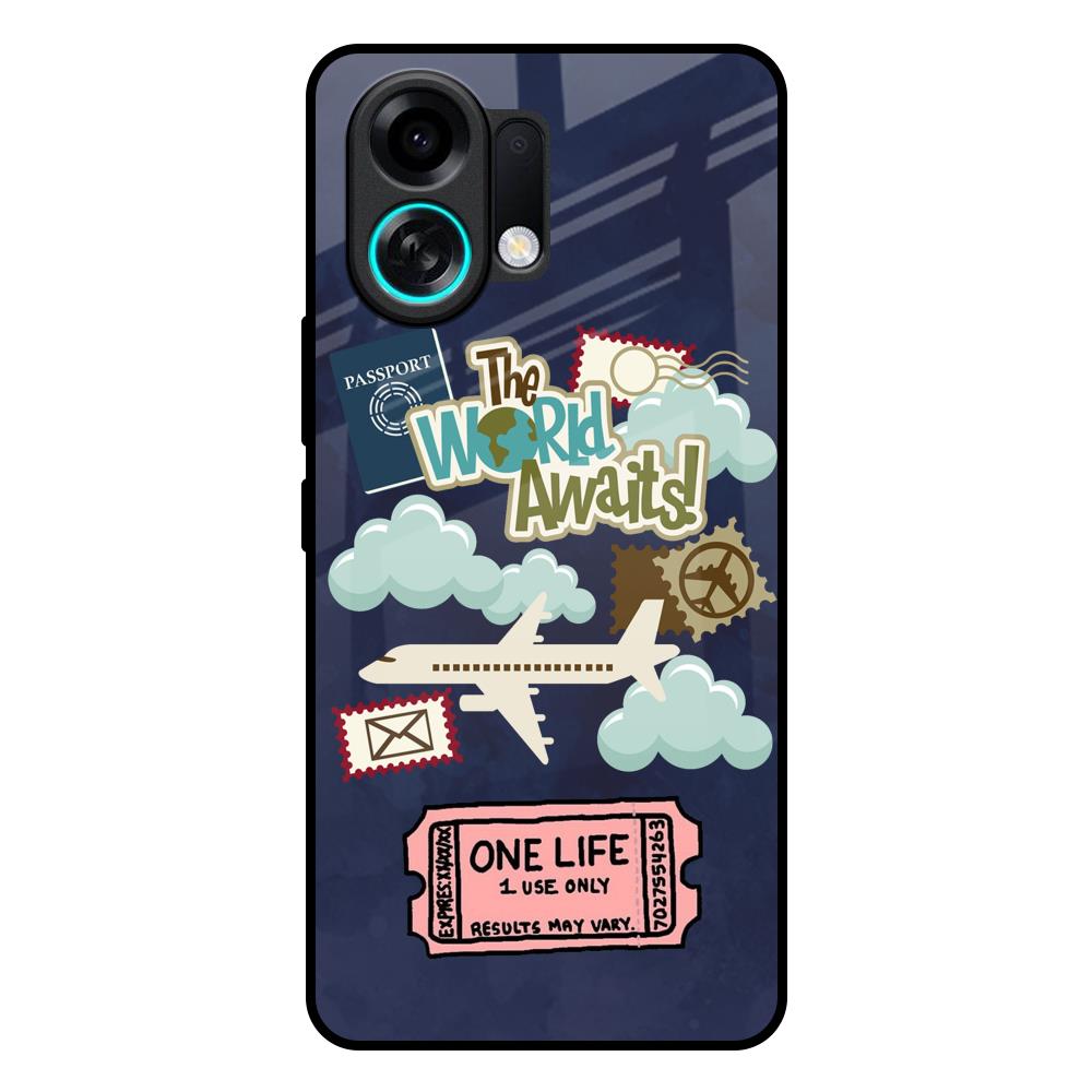 Tour The World Oppo K13 Turbo Pro 5G Glass Back Cover Online