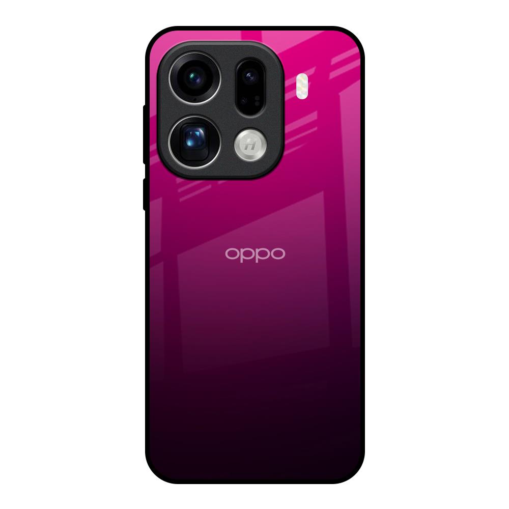 Purple Ombre Pattern Oppo Find X9 Pro 5G Glass Back Cover Online