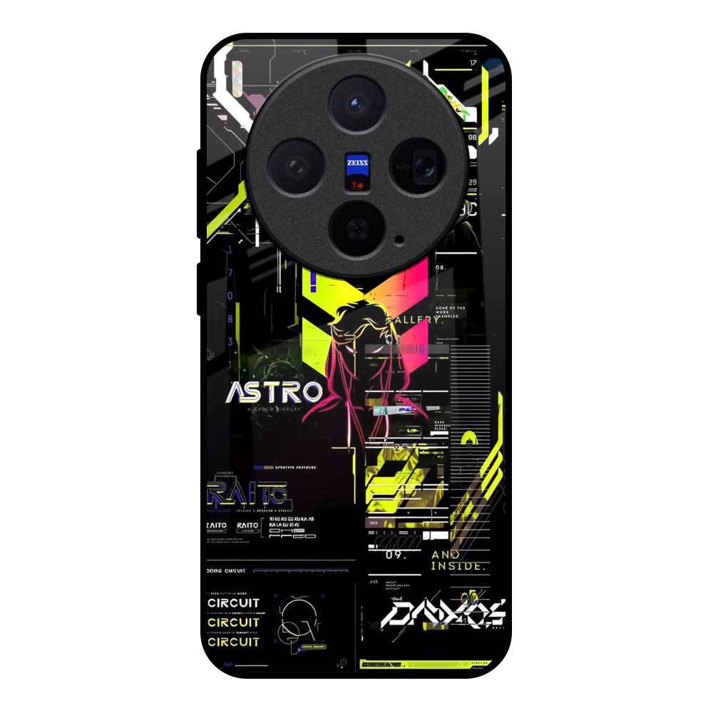 Astro Glitch Vivo X300 5G Glass Back Cover Online