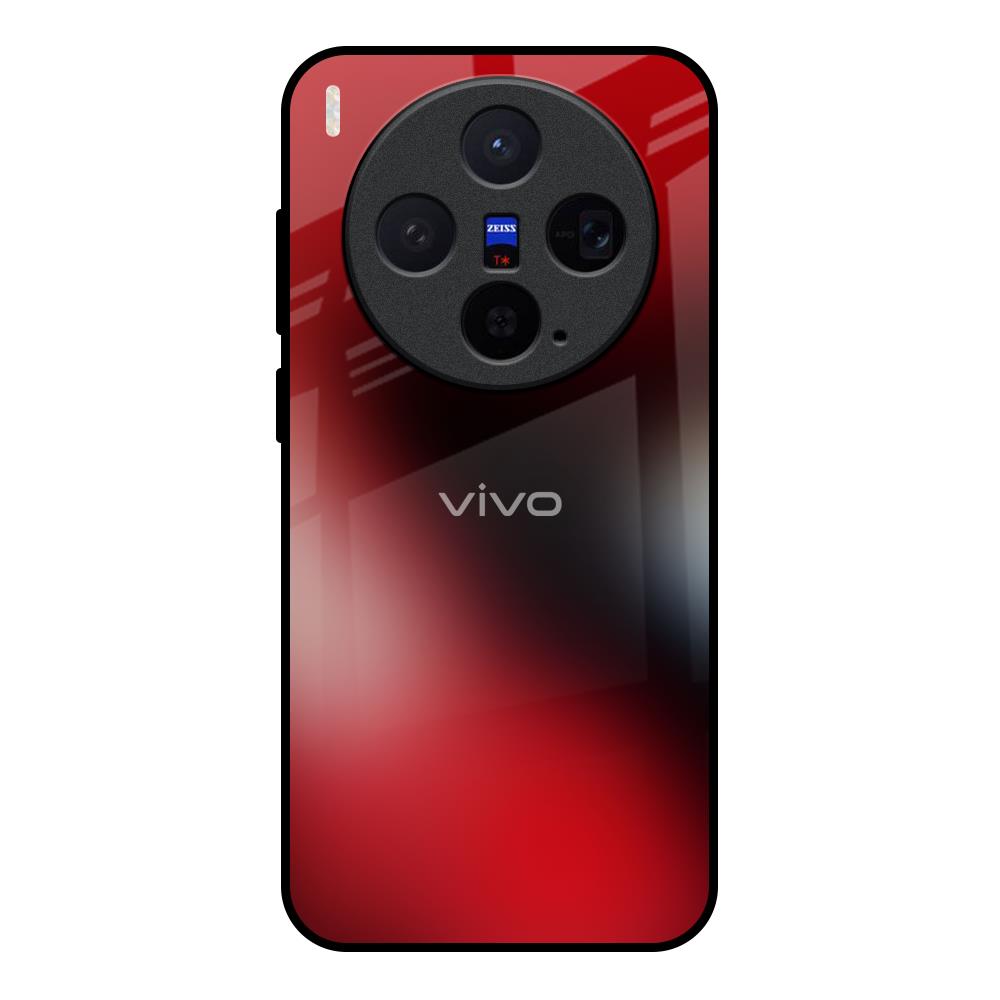 Red Garnet Vivo X300 5G Glass Back Cover Online