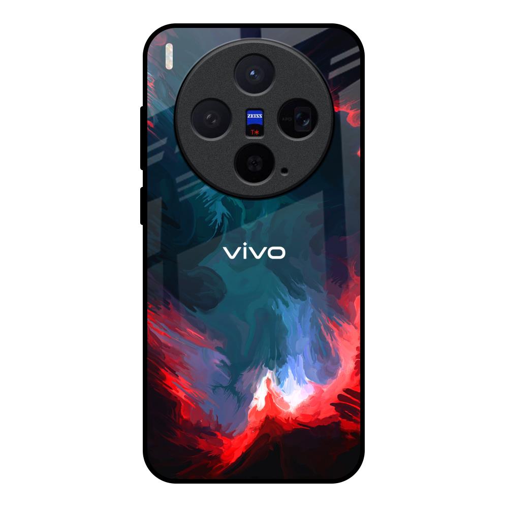 Brush Art Vivo X300 5G Glass Back Cover Online