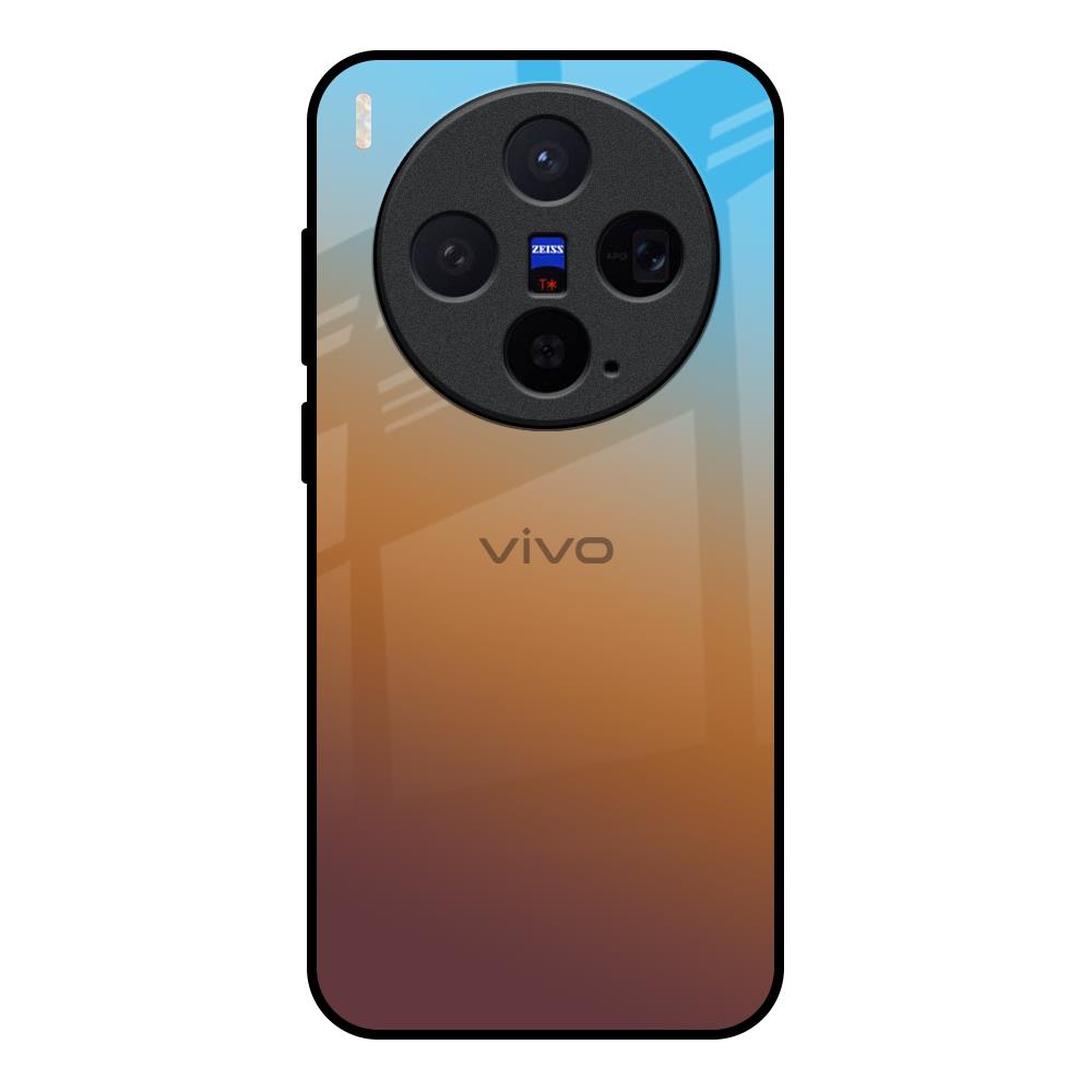 Rich Brown Vivo X300 5G Glass Back Cover Online