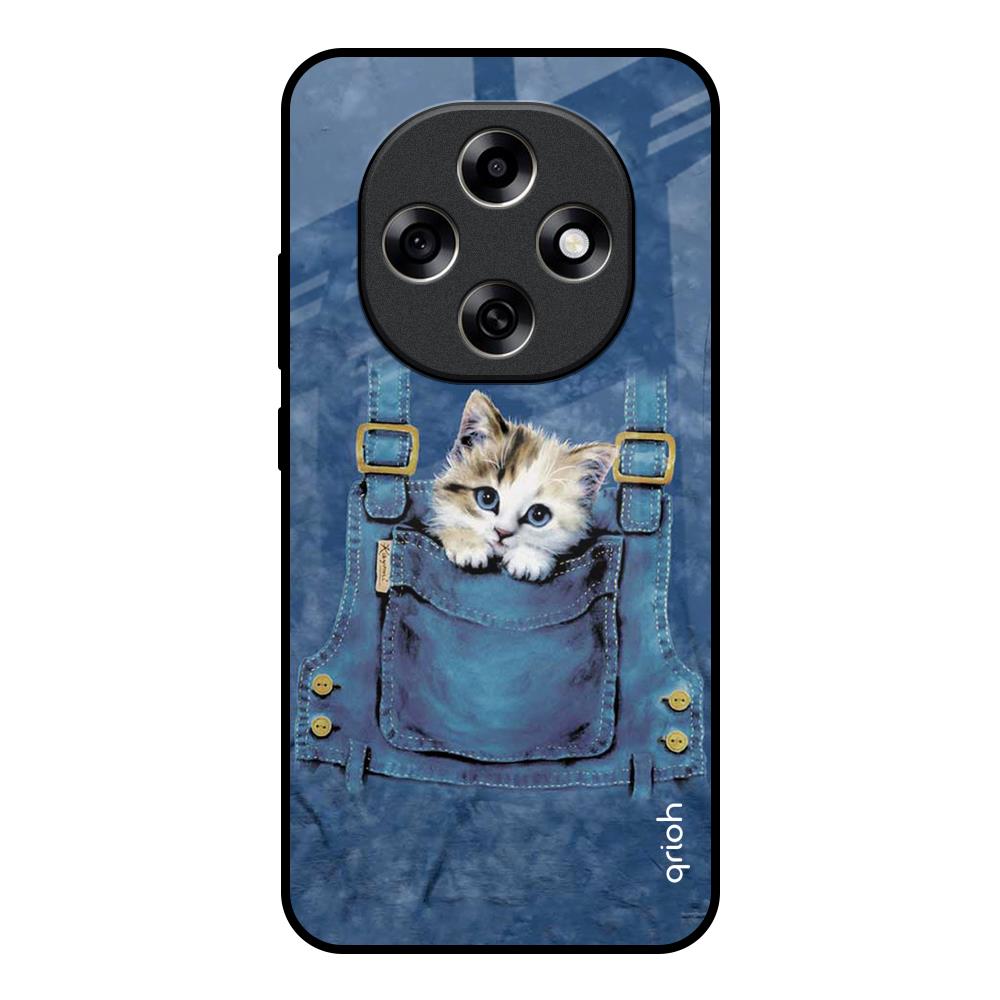 Kitty In Pocket Oppo F31 Pro 5G Glass Back Cover Online