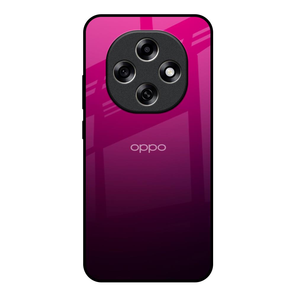 Purple Ombre Pattern Oppo F31 Pro 5G Glass Back Cover Online