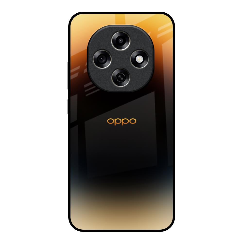 Grainy Yellow Oppo F31 Pro 5G Glass Back Cover Online