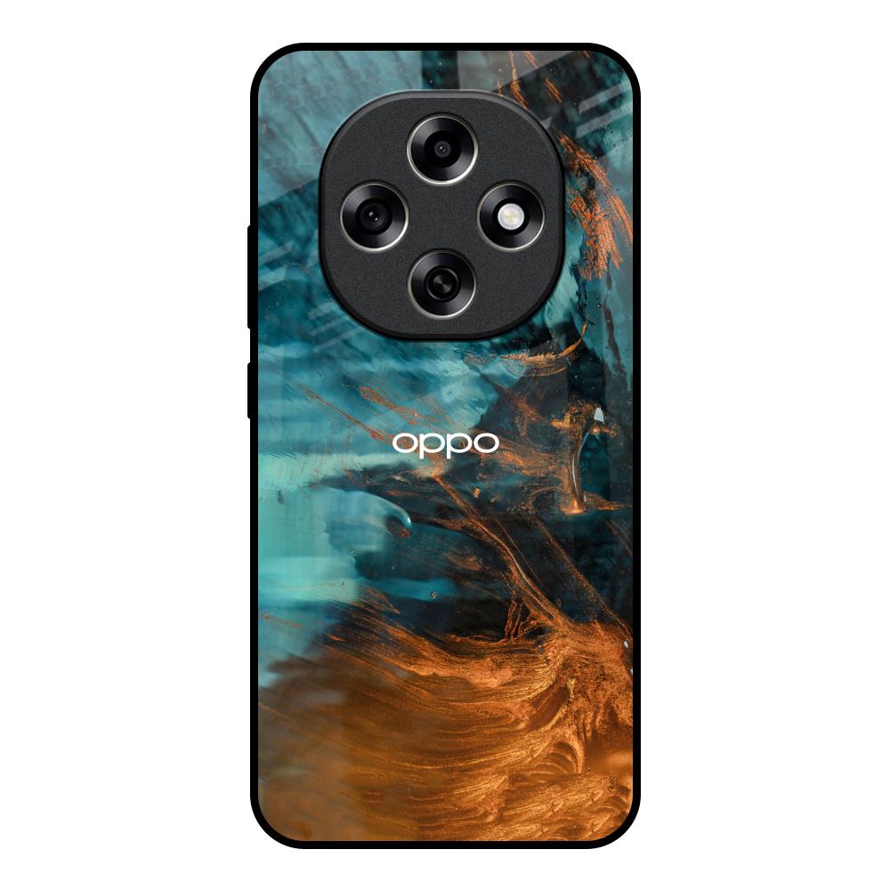 Golden Splash Oppo F31 Pro 5G Glass Back Cover Online