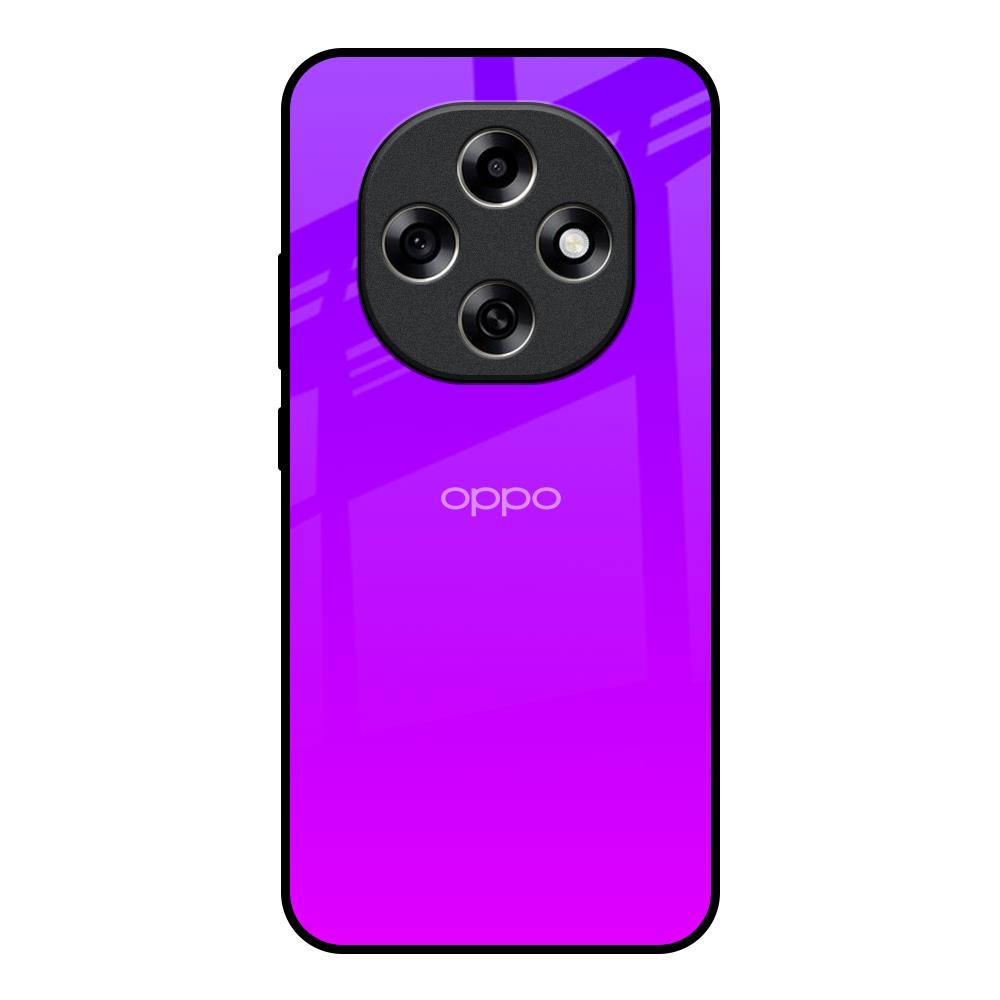 Purple Pink Oppo F31 Pro 5G Glass Back Cover Online