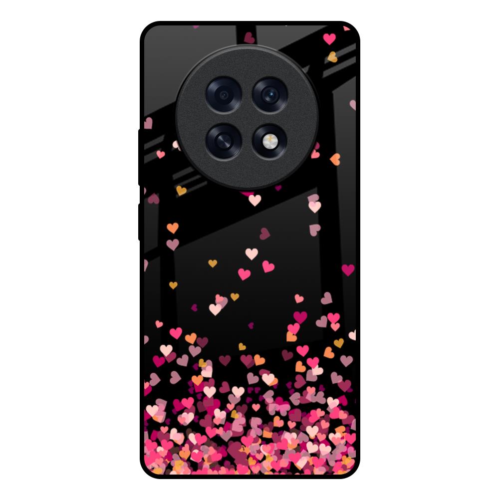 Heart Rain Fall Oppo F31 Pro Plus 5G Glass Back Cover Online