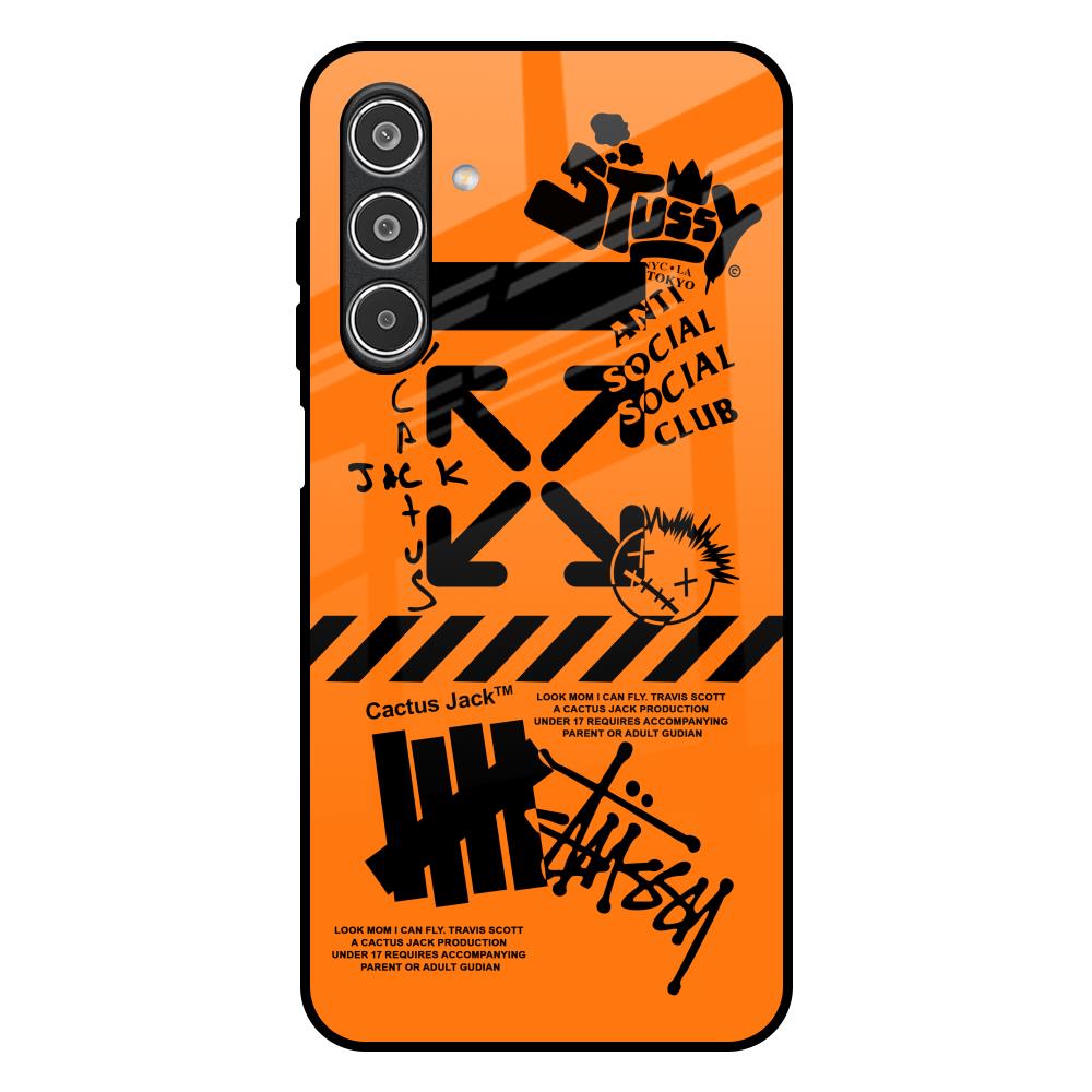 Anti Social Club Samsung Galaxy M17 5G Glass Back Cover Online