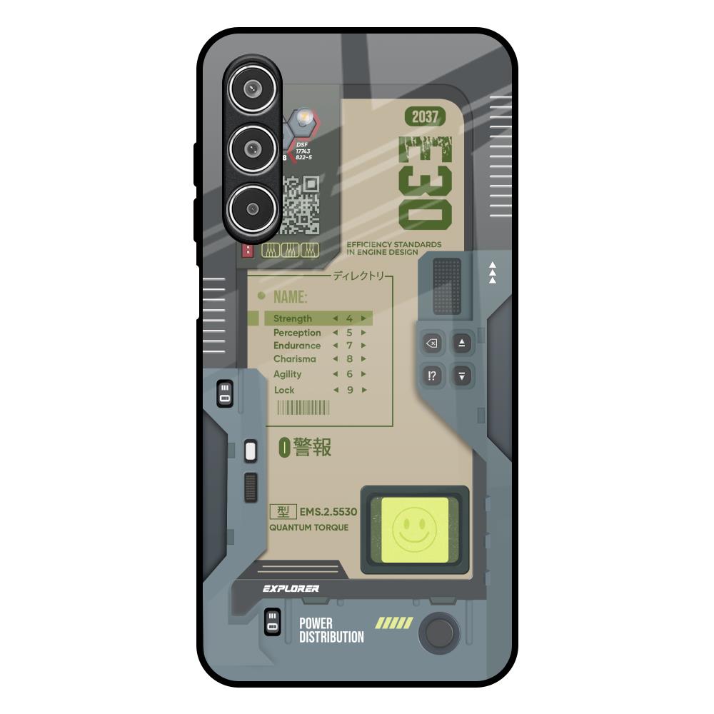 Art Station Samsung Galaxy M17 5G Glass Back Cover Online