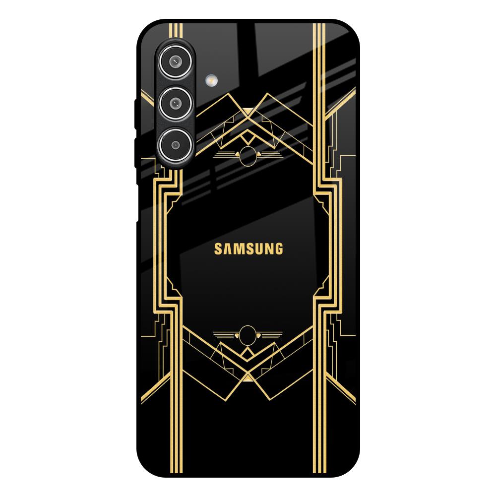 Sacred Logo Samsung Galaxy F17 5G Glass Back Cover Online