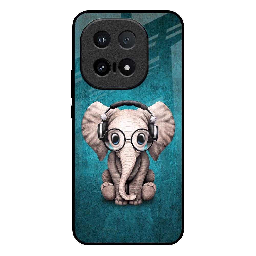 Adorable Baby Elephant IQOO 15 5G Glass Back Cover Online