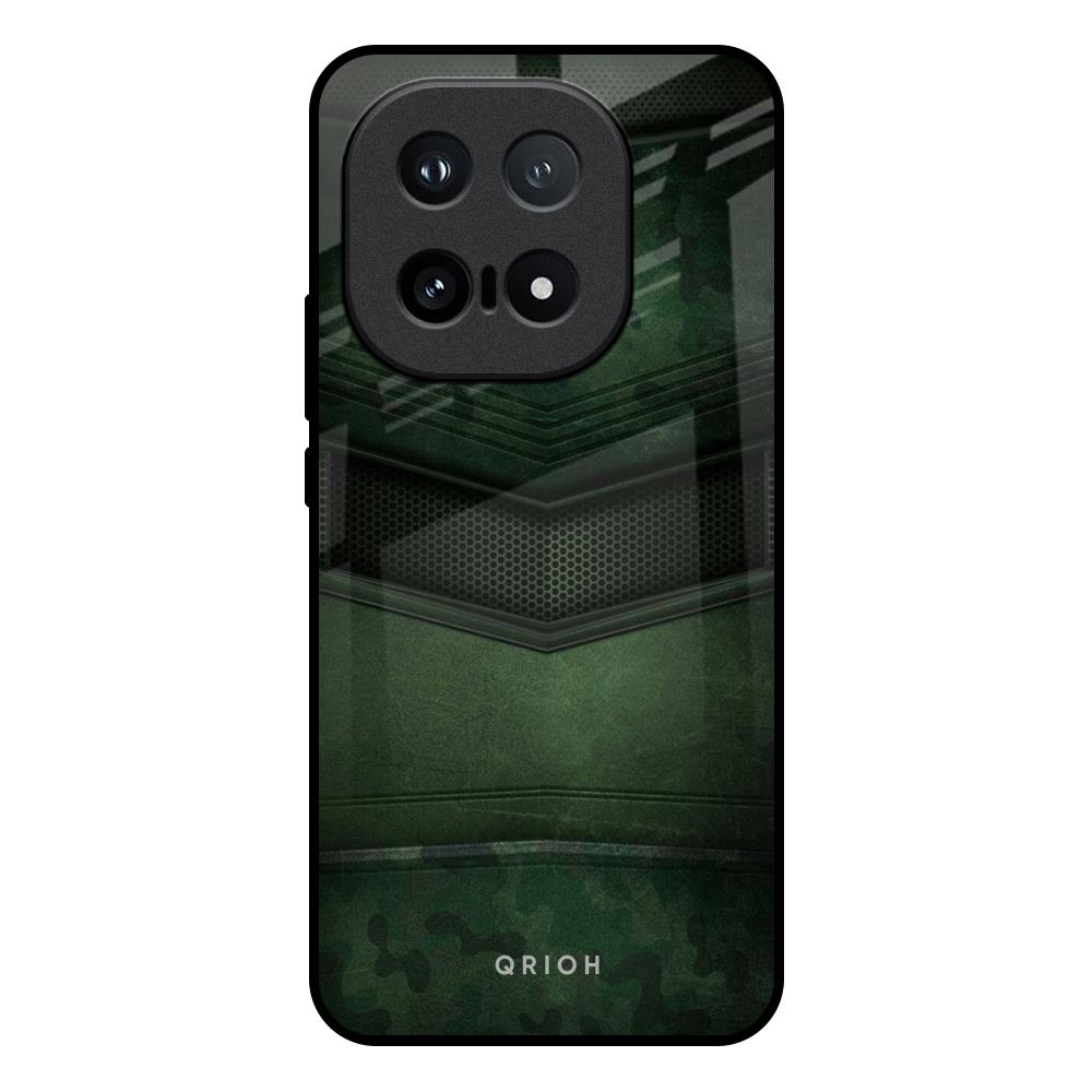 Green Leather IQOO 15 5G Glass Back Cover Online