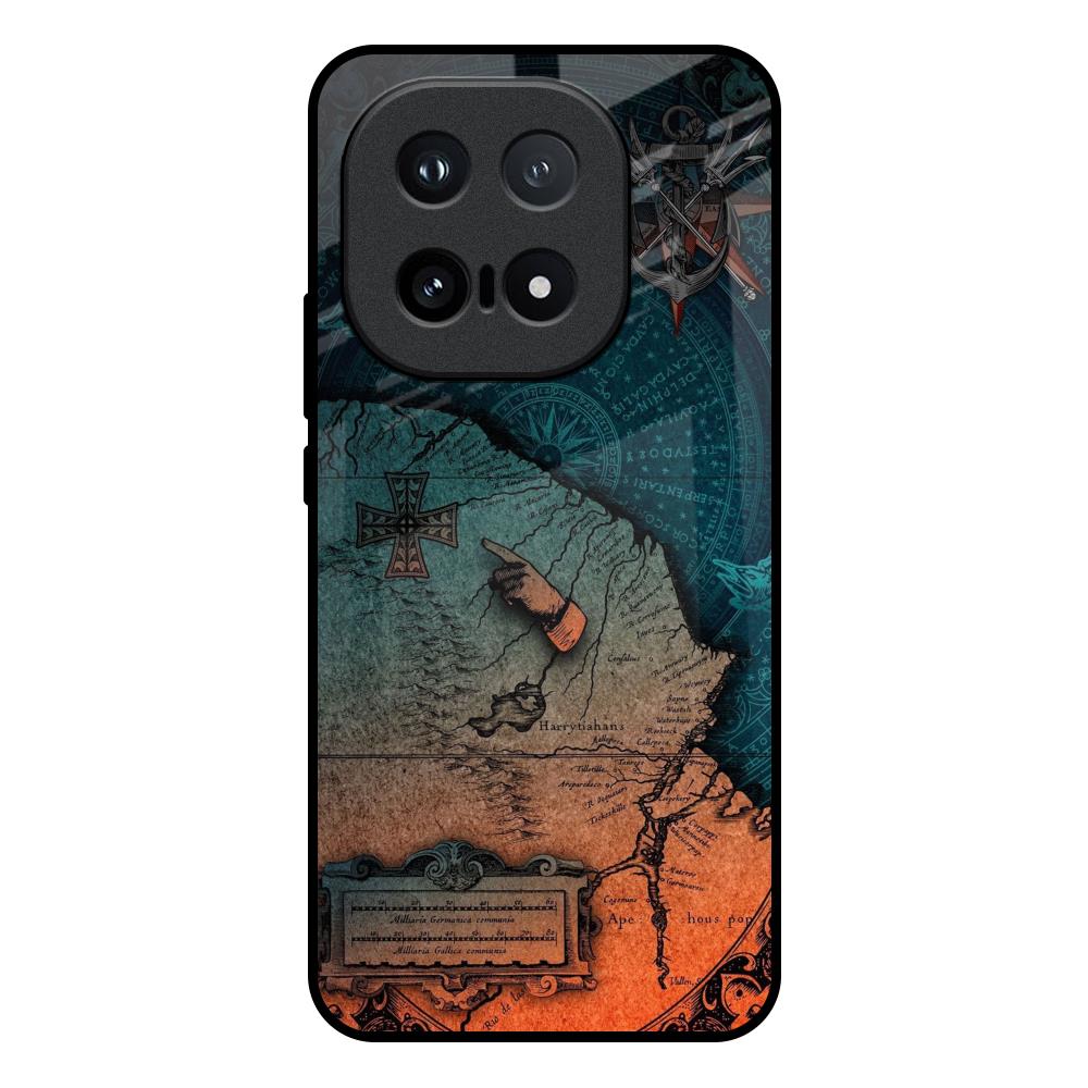 Geographical Map IQOO 15 5G Glass Back Cover Online