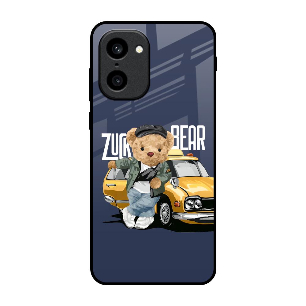 Adventurous Bear OnePlus 15R 5G Glass Back Cover Online