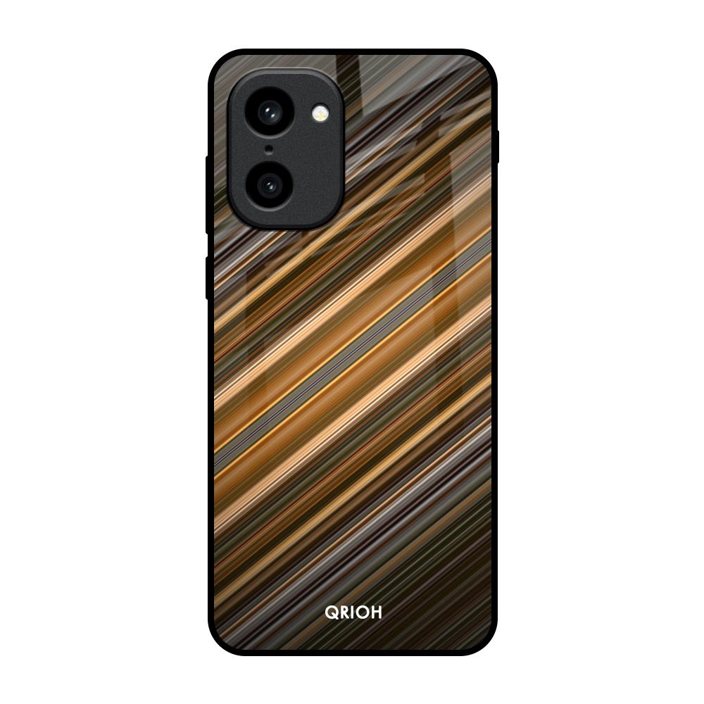 Diagonal Slash Pattern OnePlus 15R 5G Glass Back Cover Online
