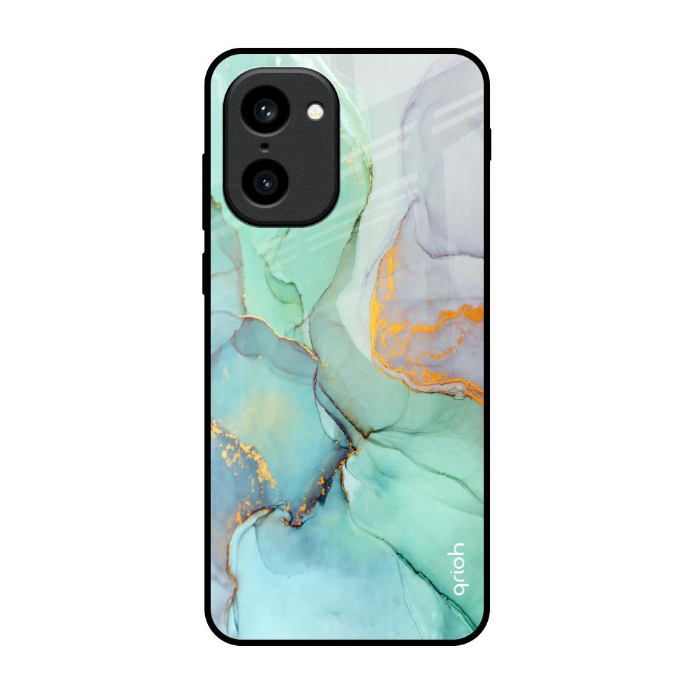 Green Marble OnePlus 15R 5G Glass Back Cover Online
