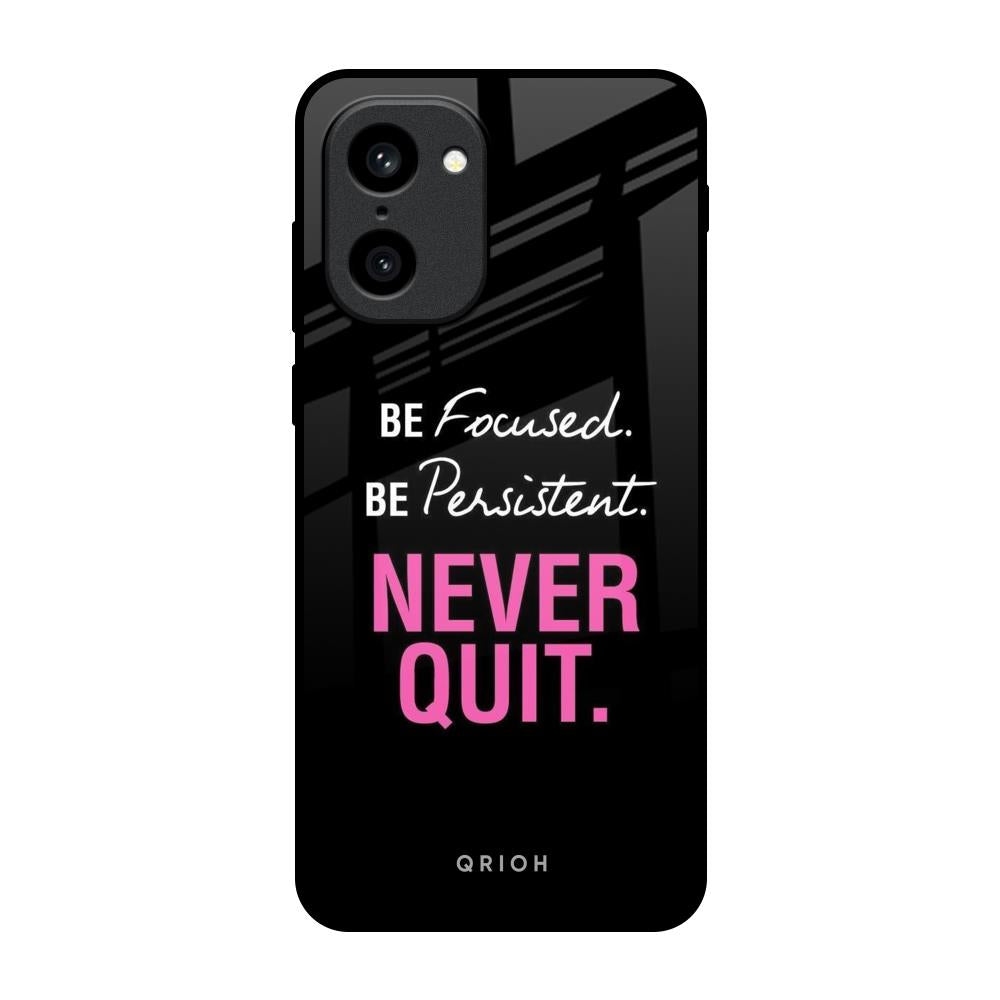 Be Focused OnePlus 15R 5G Glass Back Cover Online