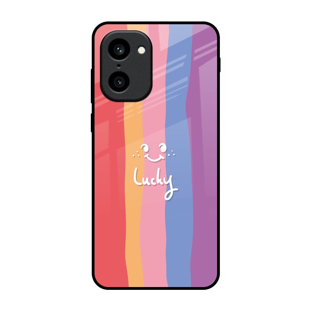 Lucky Abstract OnePlus 15R 5G Glass Back Cover Online