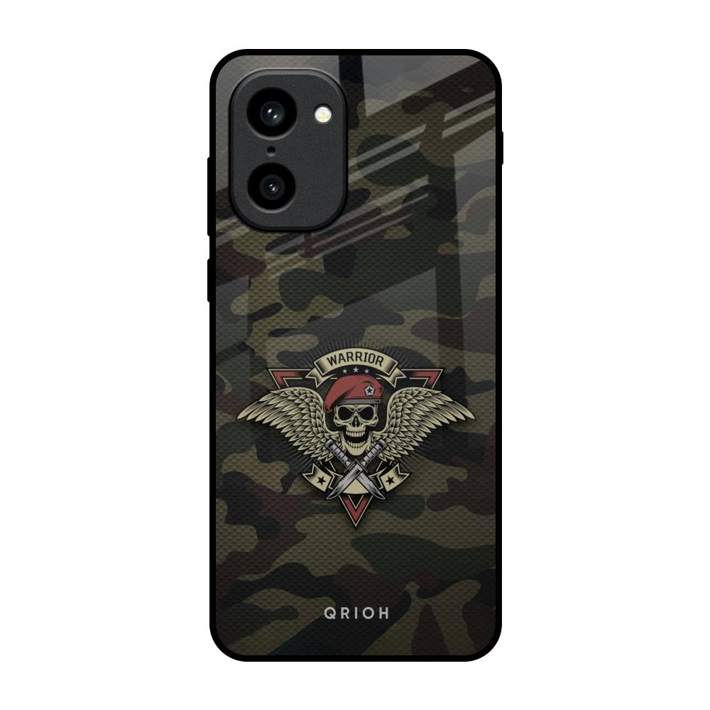 Army Warrior OnePlus 15R 5G Glass Back Cover Online