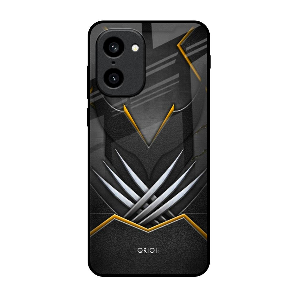 Black Warrior OnePlus 15R 5G Glass Back Cover Online